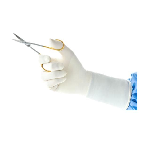 Ansell Healthcare Products LLC Gloves Surgical Encore Sensi-Touch Powder-Free Latex 8.5 Sterile Natural 50Pr/Bx, 4 BX/CA - 7827PF
