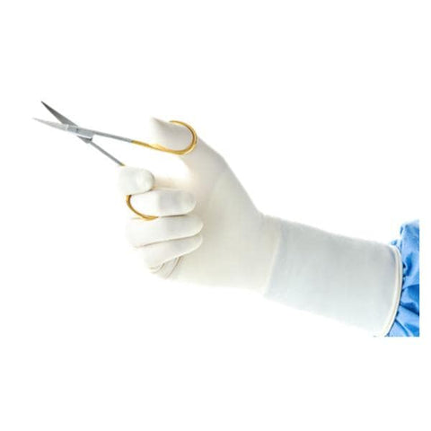 Ansell Healthcare Products LLC Gloves Surgical Encore Sensi-Touch Powder-Free Latex 8.5 Sterile Natural 50Pr/Bx, 4 BX/CA - 7827PF