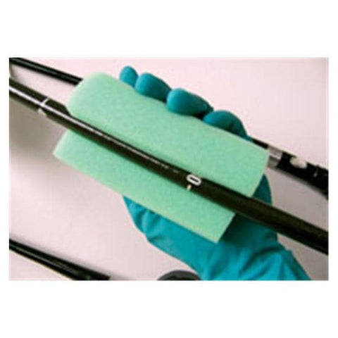 Healthmark Brush Instrument Cleaning Durasponge Dry Tubular Green 100/Ca - ESD904101