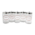 Dukal Corporation Jar Sundry 7x4-1/4" Red Glass 5/Pk - 4009