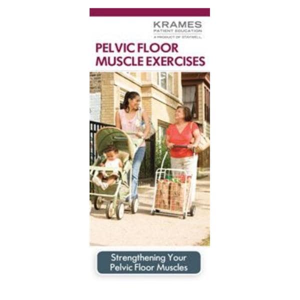Krames Communications Booklet Educational Pelvic Floor Muscle Exercises 50/Pk - 940399