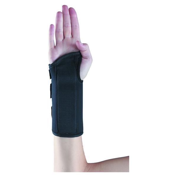 Elite Splint Adult Wrist Memory Foam Black Size 8" X-Large Left Each - Orthopaedics, Inc - 30065-L