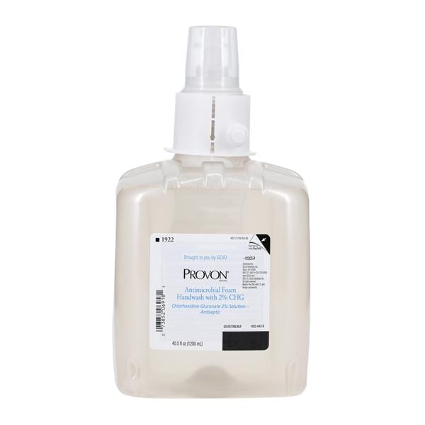Gojo Industries Inc Handwash Foam Provon 1200 mL Refill Bottle 2/Ca - 1922-02