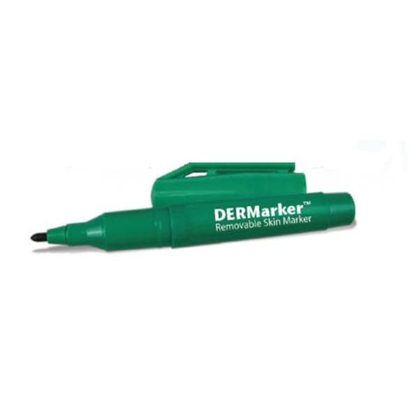 Viscot Medical Marker Skin Skin E-Z Regular Tip Green Non-Sterile 30/Ca - 1444-30