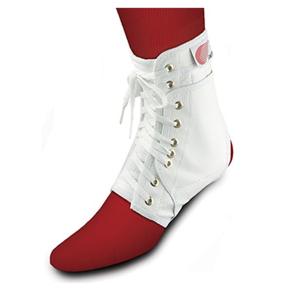 Bird & Cronin Brace Support Swede-O-Lok Ank Vnl Lmnt/Nyl White Sz M11-12/W12-13 Lg Univ Each - 8142354