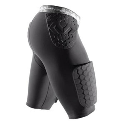Shock Doctor Inc Shorts Compression Hexpad Thudd Men Charcoal Size Small Each - MD737-18-32