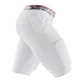 Shock Doctor Inc Shorts Compression Hexpad Thudd Men White Size Medium Each - MD737-02-33