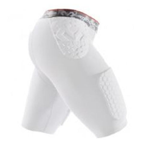 Shock Doctor Inc Shorts Compression Hexpad Thudd Men White Size Medium Each - MD737-02-33