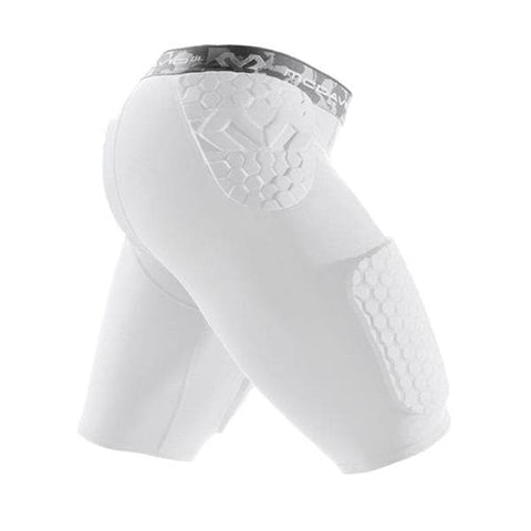 Shock Doctor Inc Shorts Compression Hexpad Thudd Men White Size Large Each - MD737-02-34