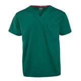 Dickies Shirt Scrub Dickies 83706 3X Large Hunter Green Each - 83706-HUWZ-3X
