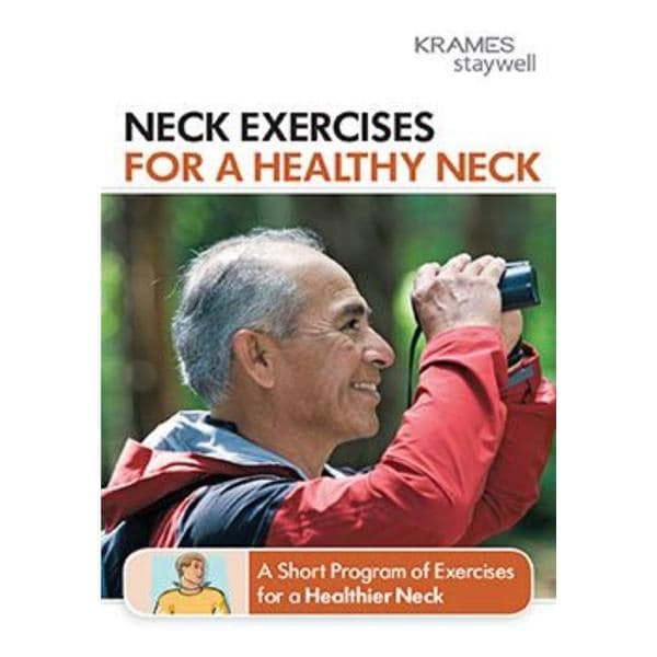 Krames Communications Booklet Educational Neck Exercises for a Health Neck Each - 12060