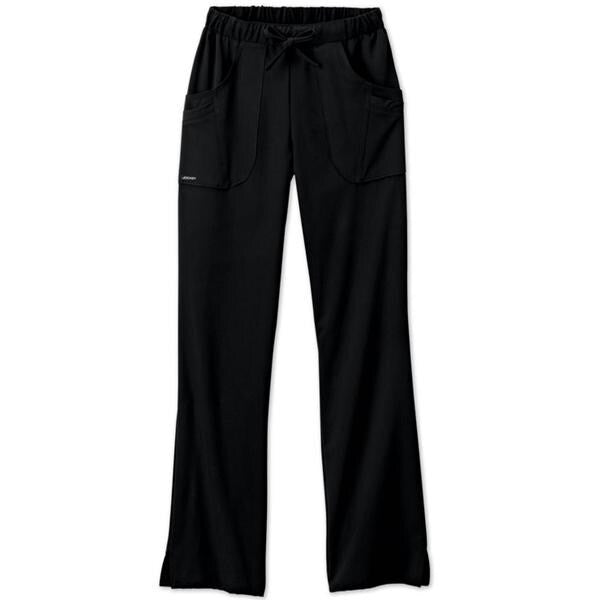 Jockey (TM) Scrubs Scrub Pant Jockey Comfort 2377 Womens Medium Tall Black Each - 2377-015-MT
