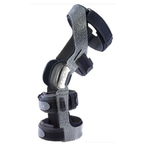 DJO, Inc Brace FourcePoint Armor Adult Knee/ACL Aluminum Black Size Small Right Each - 11-1440-2