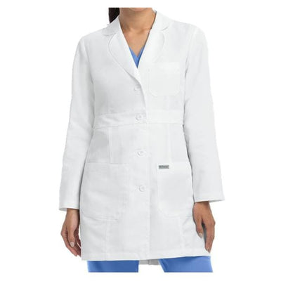 Grey's Anatomy (TM) Lab Coat Jacket Greys Anatomy™ Womens White Small 34 In Each - 4481-10-S
