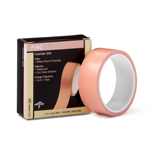 Medline Industries Inc Tape Zinc Oxide 1" Adhesive Pink Eachch - OMAM111