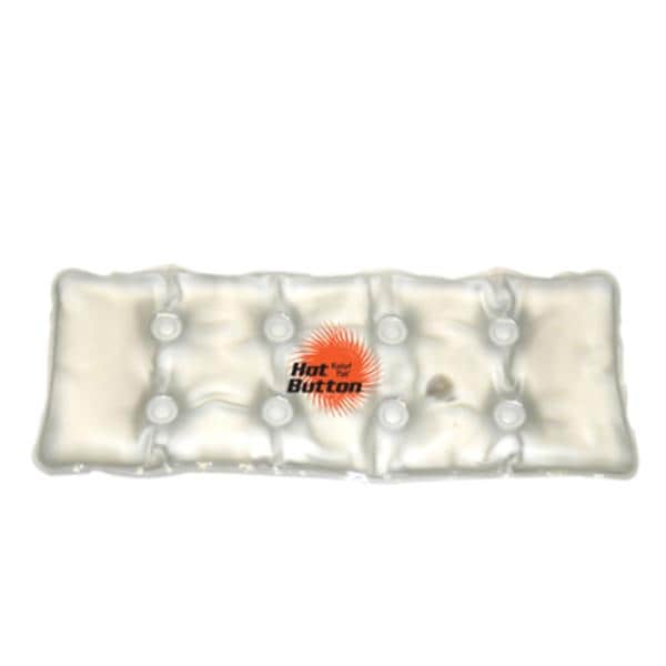 Fabrication Enterprises Pack Heat Therapy Relief Pack Hot Button Standard Gl Instant Rsbl White 5x15" Each - 11-1026