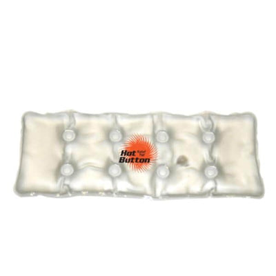 Fabrication Enterprises Pack Heat Therapy Relief Pack Hot Button Standard Gl Instant Rsbl White 5x15" Each - 11-1026