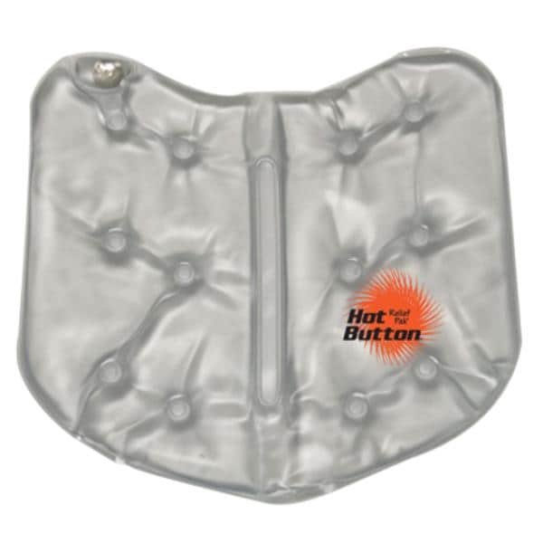 Fabrication Enterprises Pack Heat Therapy Relief Pack Hot Button Oversize Gl Instnt Rsbl White 10x11" Each - 11-1028
