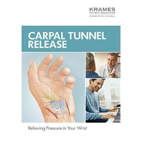 Krames Communications Brochure Informational Carpal Tunnel Each - 11981