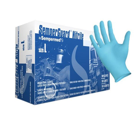 Sempermed USA, Inc Gloves Exam Sempermed Powder-Free Nitrile Latex-Free Medium 1000/Ca - INIPFT103