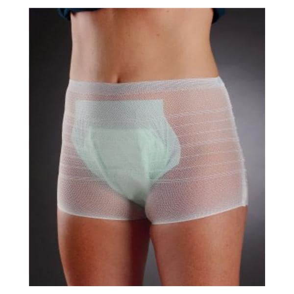 First Quality Products Pants Prevail Adult Female Medium 22-34" Moderate White 25/Bag, 4 BG/CA - MESHMD