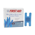 Dukal Corporation Bandage Metal Detectable Fabric 1-1/2x3" Blue 1800/Ca - 1637025