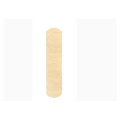 Dukal Corporation Bandage Sensitive Skin Adhesive Coating 3/4x3" Beige LF 100/Bx, 12 BX/CA - 89114