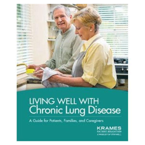 Krames Communications Workbook Educational Living With Chronic Lung Disease Each - 12169