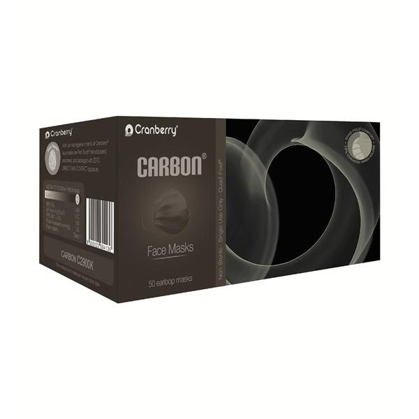 Pro2 Solutions, Inc Mask Carbon ASTM Level 3 Black 50/Bx, 8 BX/CA - C2900K