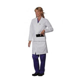 Fashion Seal Lab Coat Consultation Polyester / Cotton Fashion Seal Unisex White Large Each - 1475-L