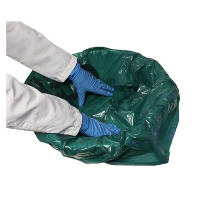 Healthmark Liner Tray SST 18 in x 36 in Green 100/Bx - SST-LNR-GN