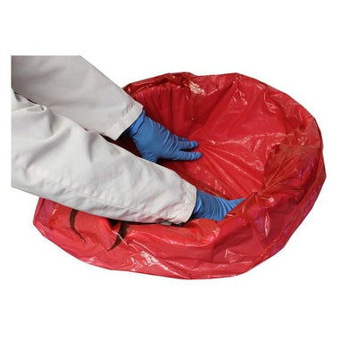 Healthmark Liner Tray SST 36 in x 18 in Red 100/Bx - SST-LNR-RD