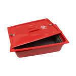 Healthmark Tray Instrument Retrieval SST Full Size 6 in x 13 in x 21 in Red Each - SST-2136 RDLTCH
