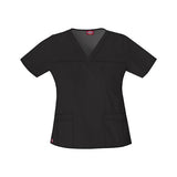 Strategic Partners, Inc Shirt Scrub Dickies 81745 5X Large Black Each - 817455-BLKZ-5XL