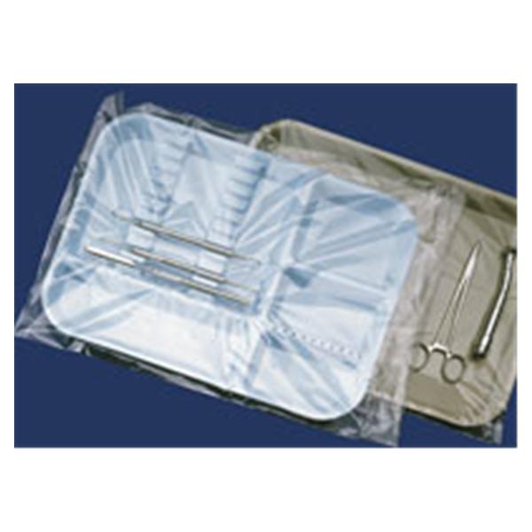 Pinnacle/Dental Disp/TotalCare Sleeve Tray Allrap 11.6 in x 16 in Clear 500/Bx, 4 BX/CA - TS115-16