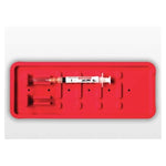 Viscot Medical Tray Softzone Silicone Syringe 6/Ca - FSY309RED