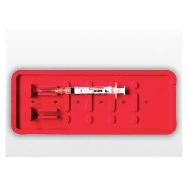Viscot Medical Tray Softzone Silicone Syringe 6/Ca - FSY309RED