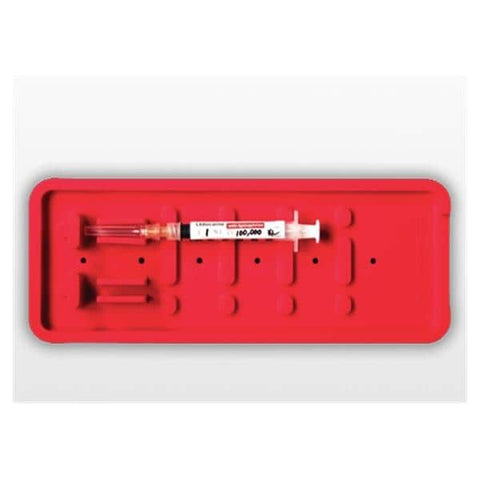 Viscot Medical Tray Softzone Silicone Syringe 6/Ca - FSY309RED