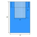 Welmed Inc Drape Underbuttocks 35x50" Sterile 100/Ca - 1222-180