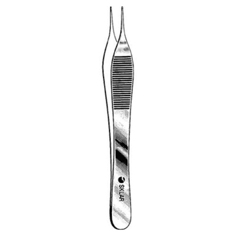 Sklar Instruments Forcep Tissue Thorpe 4-3/4" Sharp Straight Stainless Steel Each - 66-7347