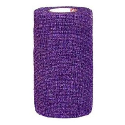 Andover Coated Products Wrap PowerFlex 3"x6yd Sports Fabric Purple/White 48/Ca - 4730PU-048