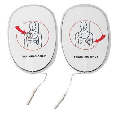 Nasco Healthcare, Inc Torso Training Pad AED Practi-Pad Adult Oval White Each - SB47343