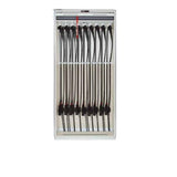 Mass Medical Storage Cabinet Endoscope Secure-A-Scope Metal 18 Place Each - SAS-18M-RU