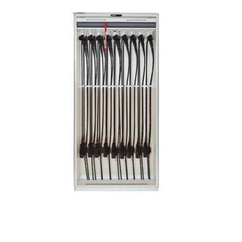Mass Medical Storage Cabinet Endoscope Secure-A-Scope Metal 18 Place Each - SAS-18M-RU