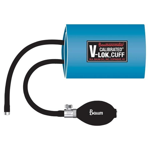 W A Baum Co Inc Inflation System BP Calibrated V-Lok 18-26 Chld/Sm Adlt Arm Cmplt DkGrn Eachch - 1821