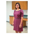 Graham Medical Gown Patient Medium 28 in x 42 in Maroon 50/Case - 74110