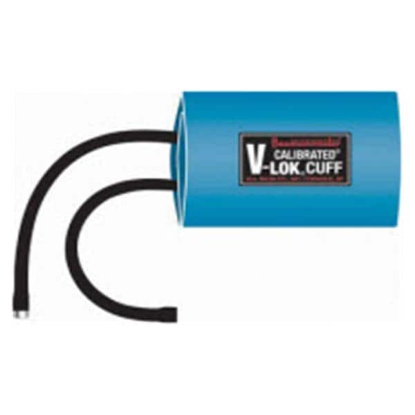 W A Baum Co Inc Cuff & Inflation Bag Blood Pressure Calibrated V-Lok 25-35 Adlt Arm Std Gry Eachch - 1880GRY
