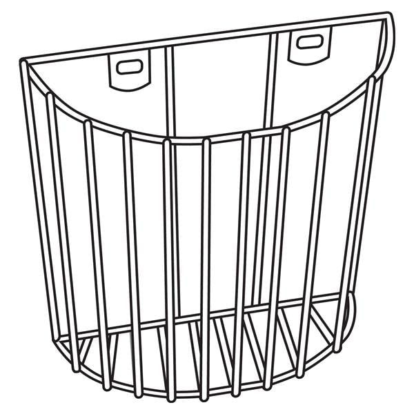 W A Baum Co Inc Basket Wall F/ 33 Baum Wl Unt 3.75x6.5x7" Standard Neutral White Eachch - 2420