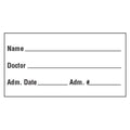 Shamrock Scientific Spec Label Bed Identification English 1000/Bx - SN-1200