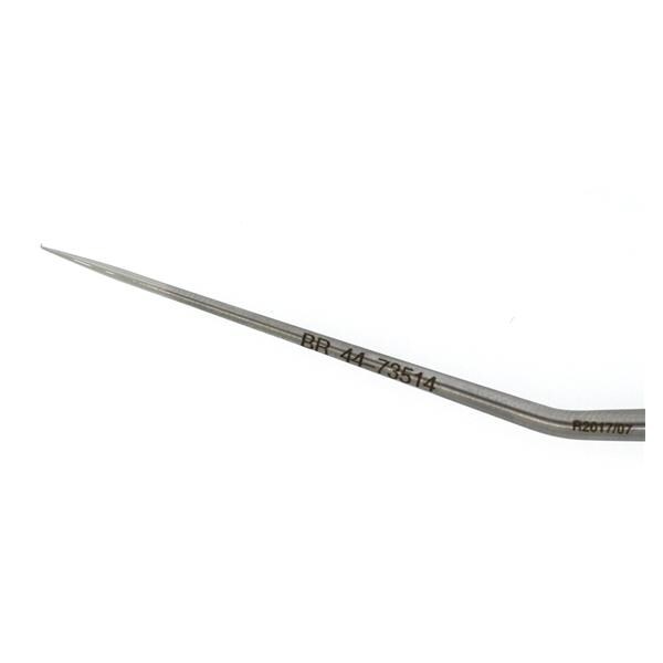 BR Surgical, LLC Footplate Hook 6-1/2" 15 Degree Angle 0.4mm Tip Each - BR44-73514